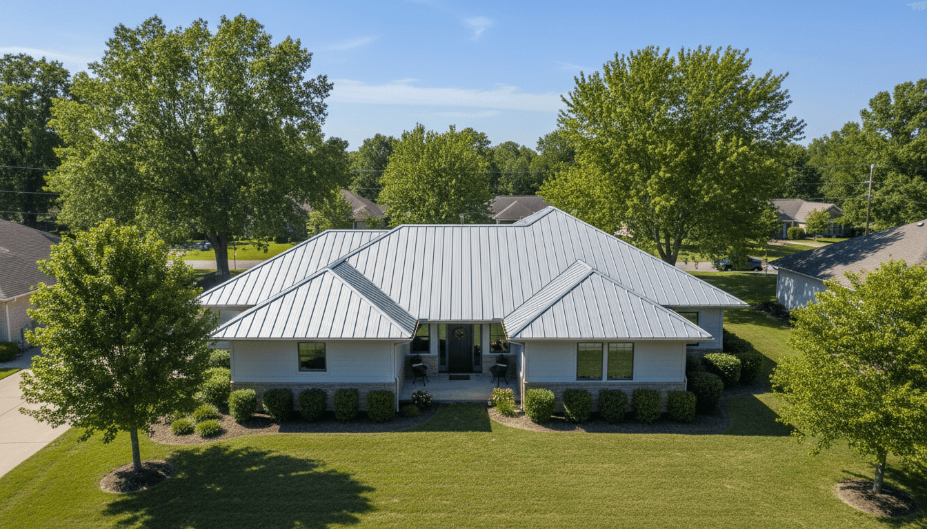 مبنى سكني بعد الانتهاء من عمل العزل الاحترافي